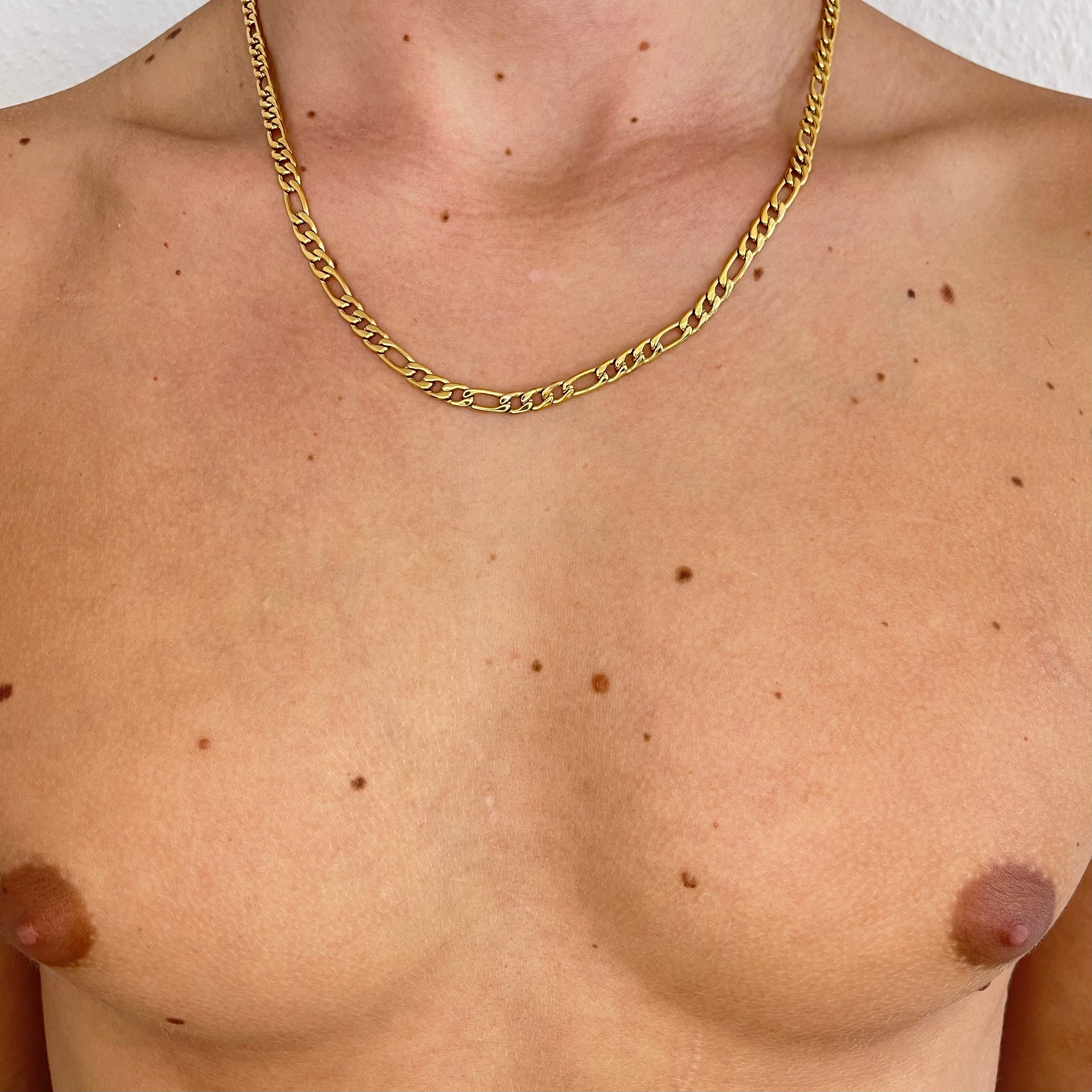 FIGARO Kette 18K vergoldet