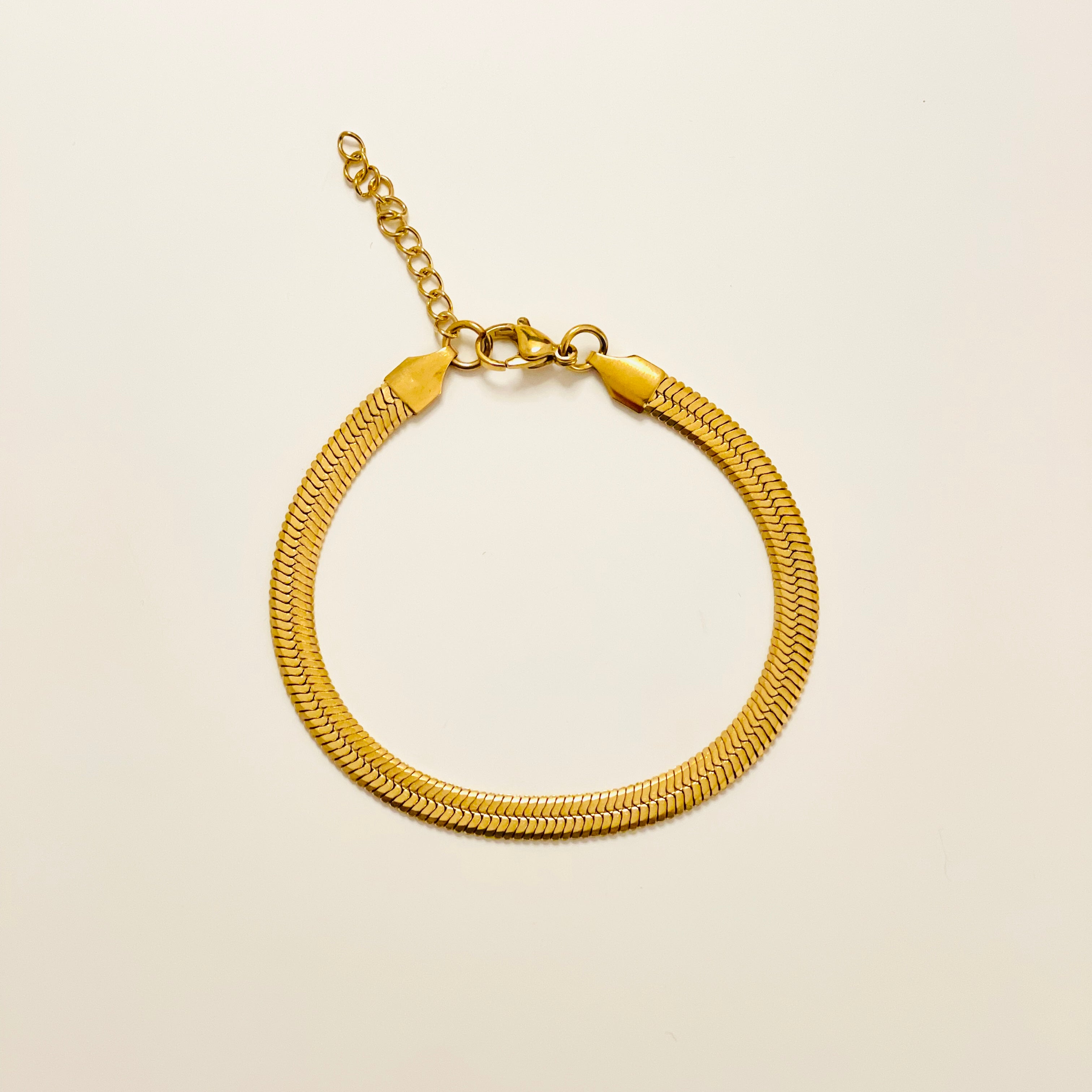 Slim Armkette 18K vergoldet