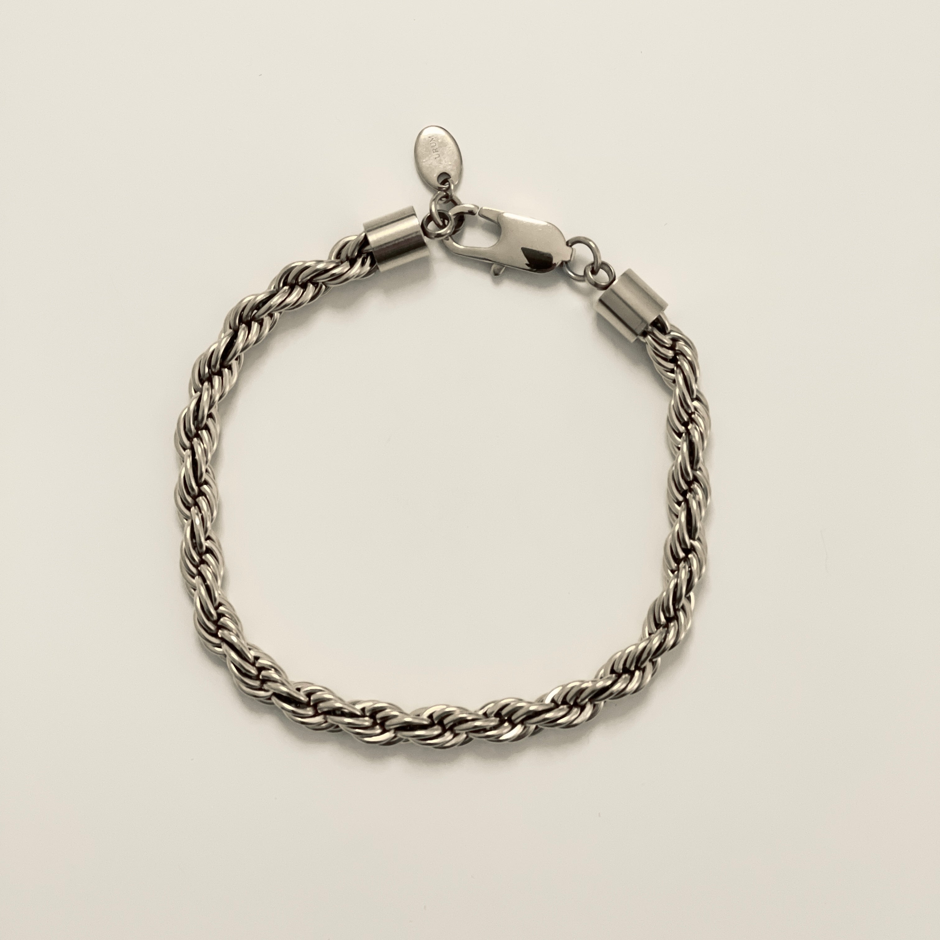 Rope Armkette in Silber