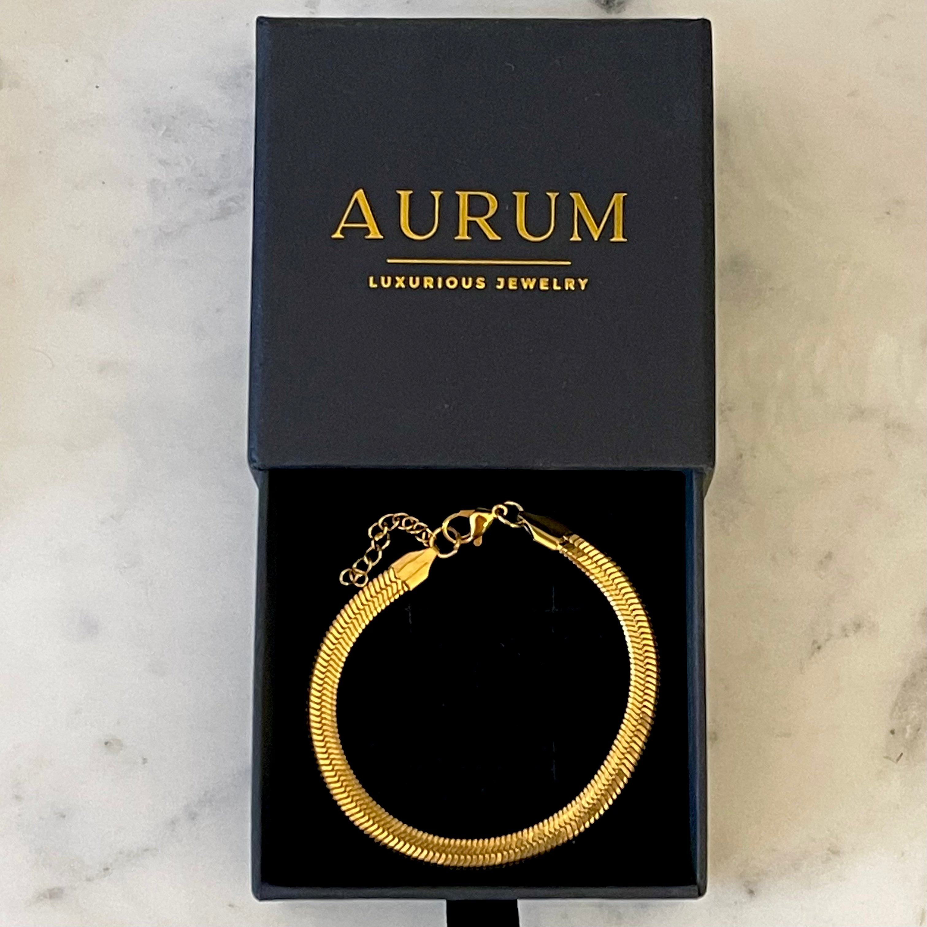 Slim Armkette 18K vergoldet