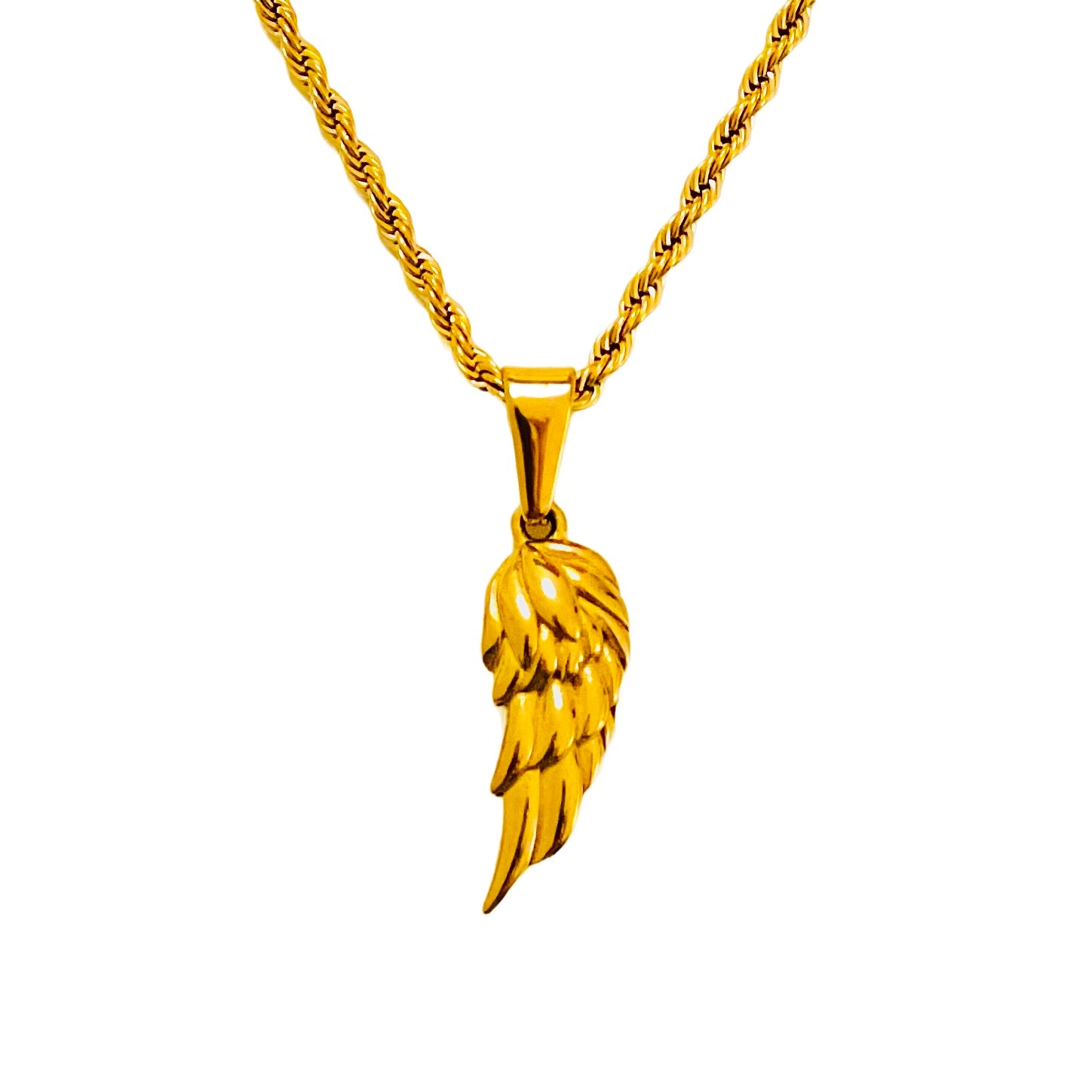 FLÜGEL Kette 18K vergoldet