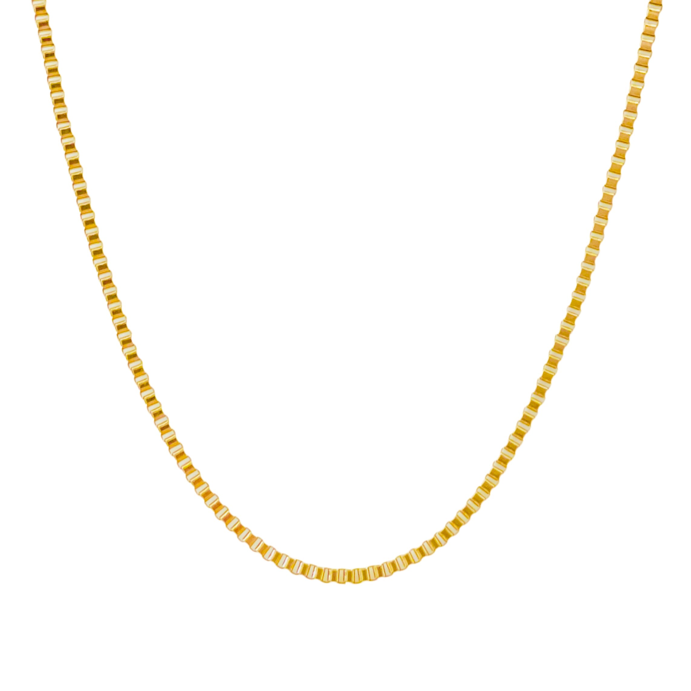 BLOCK Kette 18K vergoldet