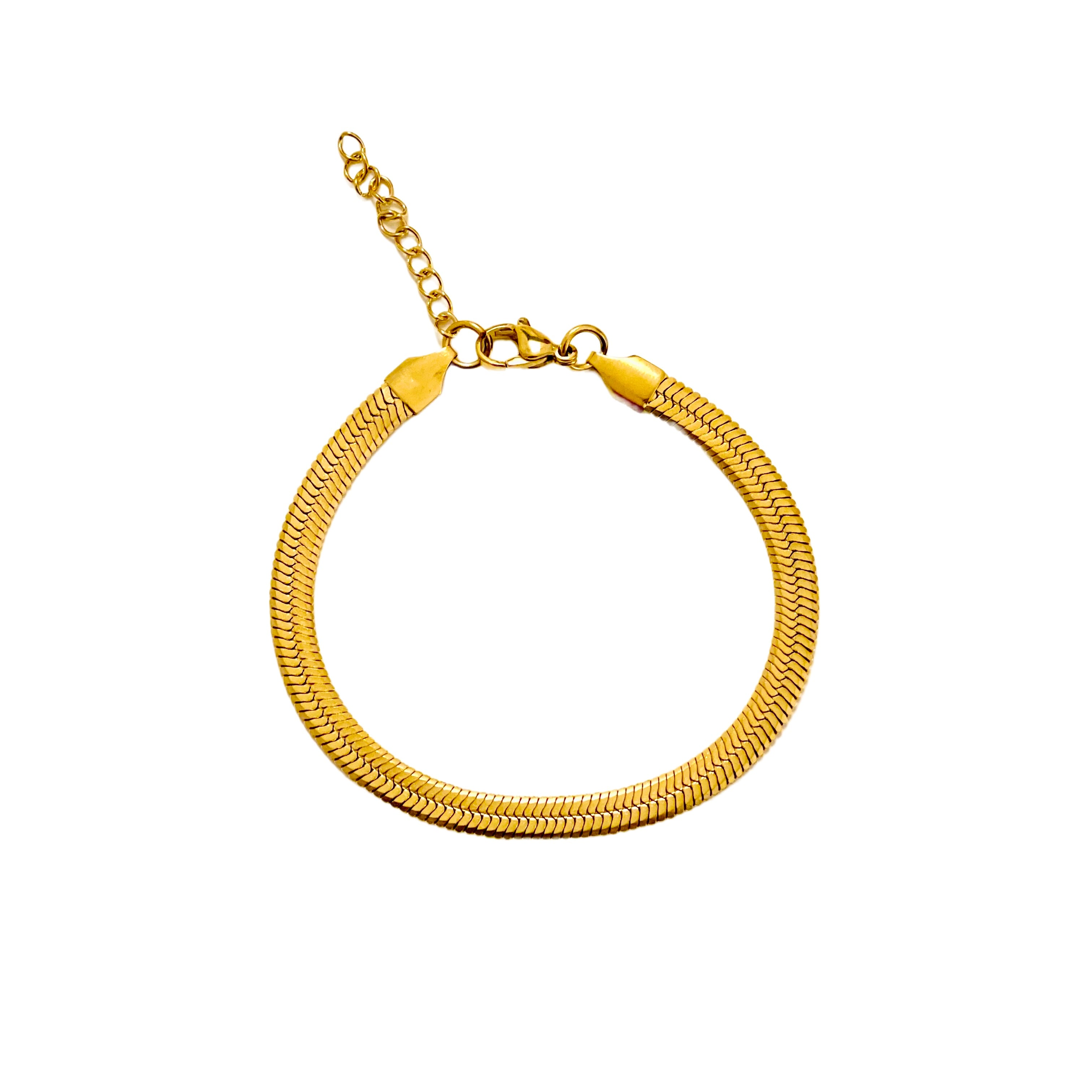 Slim Armkette 18K vergoldet