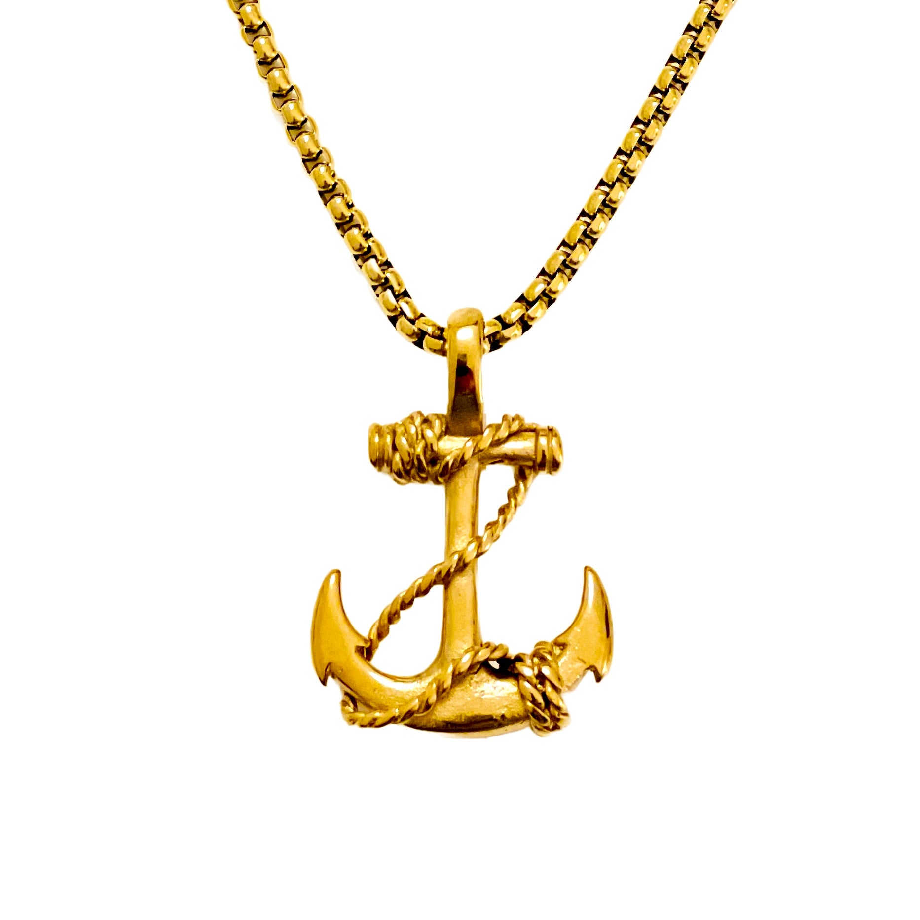 ANKER Kette 18K vergoldet