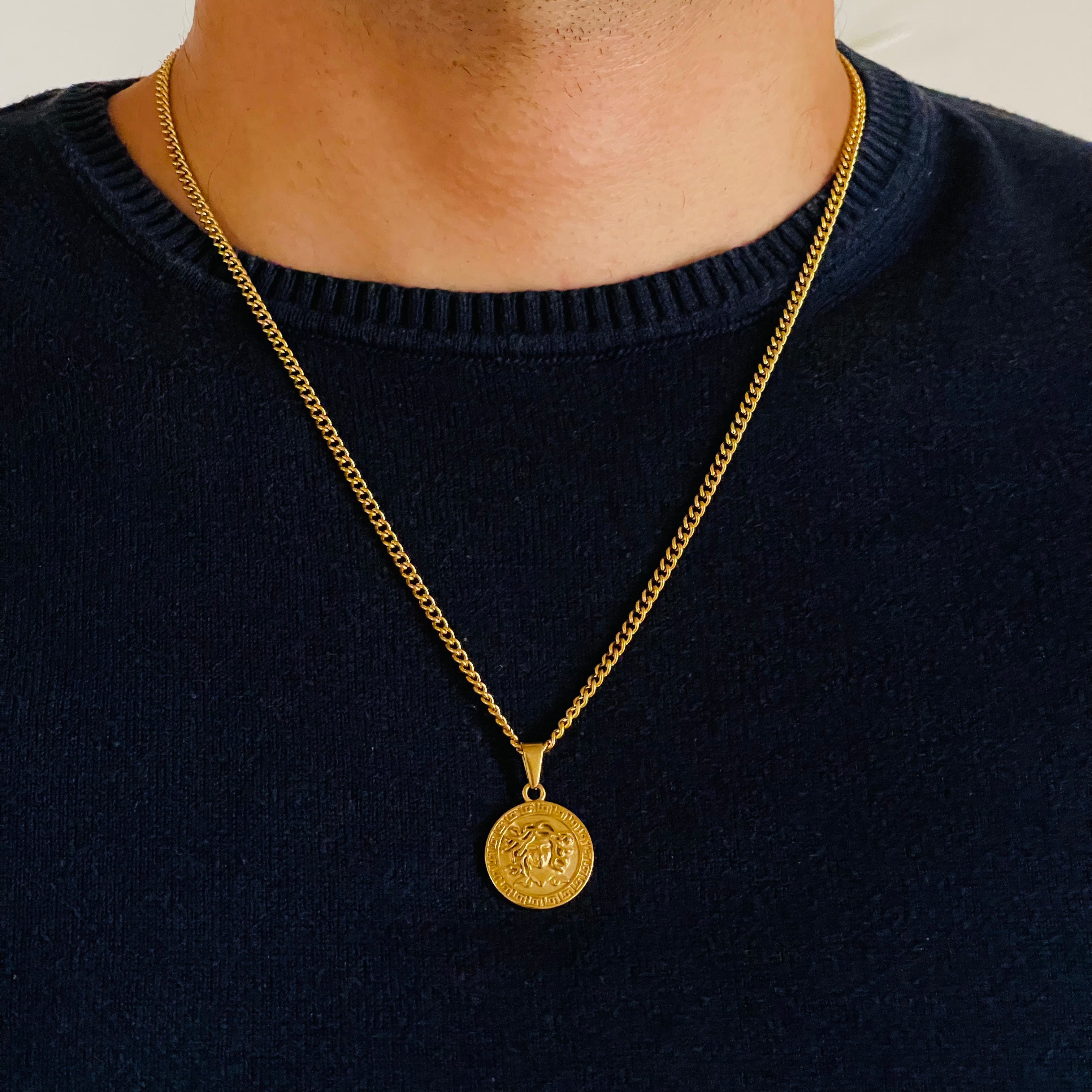 MEDUSA Kette 18K vergoldet