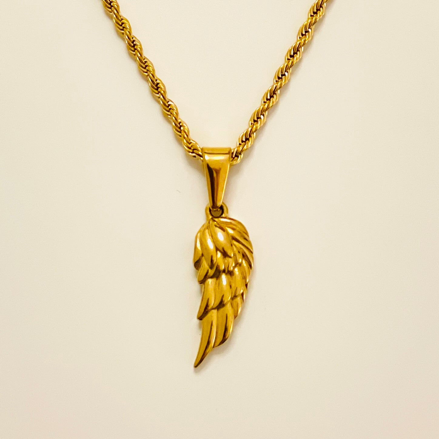 FLÜGEL Kette 18K vergoldet