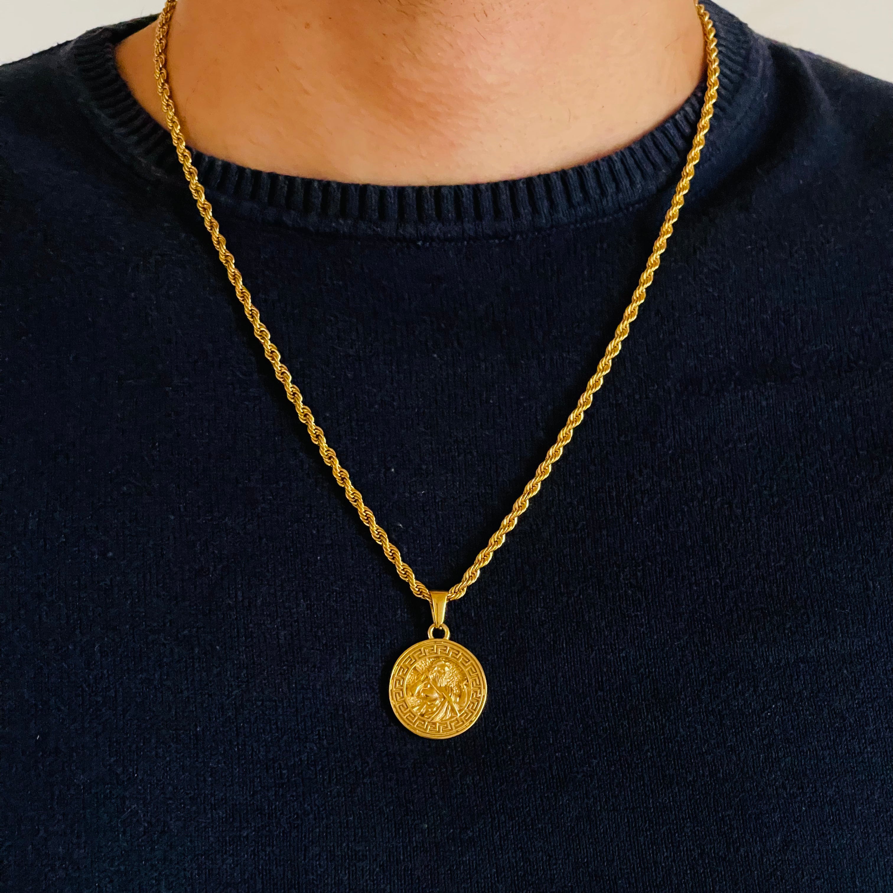 POSEIDON Kette 18K vergoldet